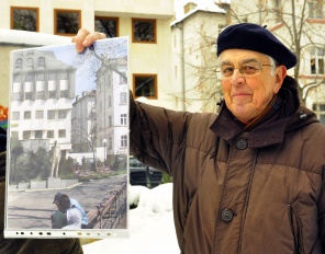 Светослав Лучников, първа копка за изграждането на паметник