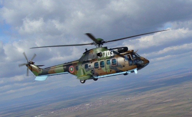 Военен хеликоптер ще провери състоянието и на водоемите и реките