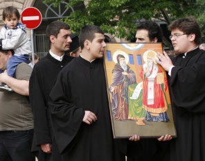  Денят на българската просвета и култура и на славянската писменост, 24 май, бе отбелязан с тържествено шествие
