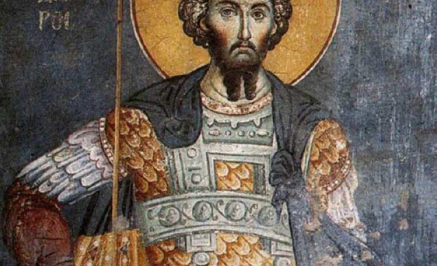 Страдание на свети великомъченик Теодор Стратилат Нечестивият цар Ликиний който