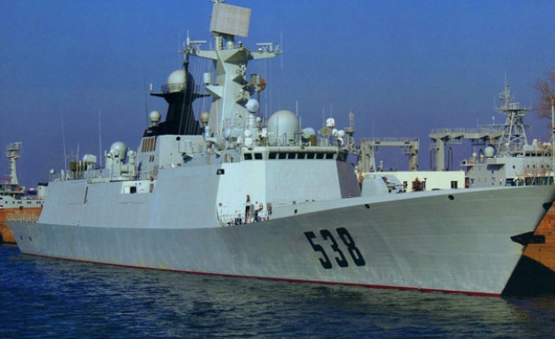 На германската бойна фрегата Саксония е избухнал пожар след като