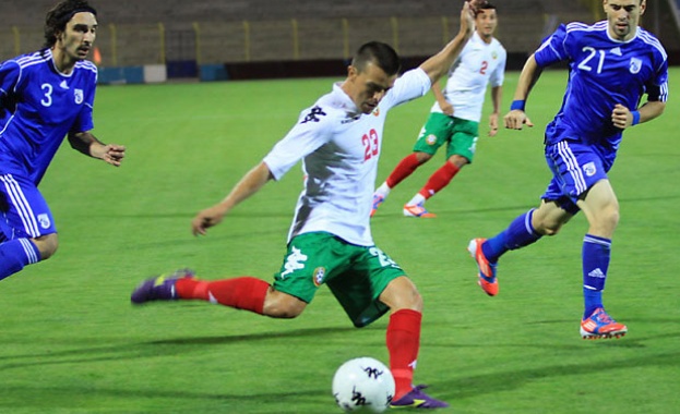 Националният отбор на България по футбол се изкачи с две