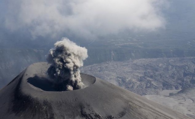 Руското министерство на извънредните ситуации съобщава че вулканът Каримский намиращ