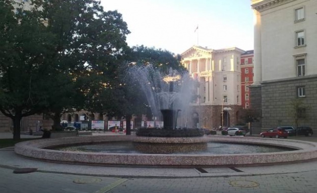 Започва поетапното пускане на фонтаните на територията на София съобщиха