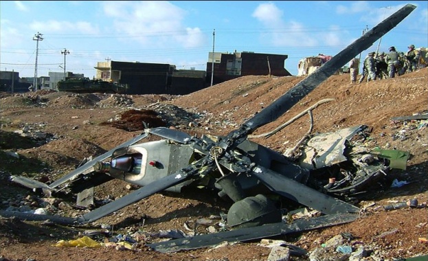 Гръцките власти съобщиха че малък цивилен хеликоптер се е разбил