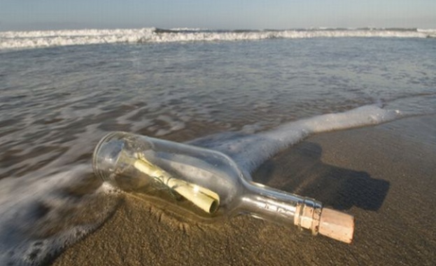 Писмо в бутилка окачествено като едно от най старите известни послания