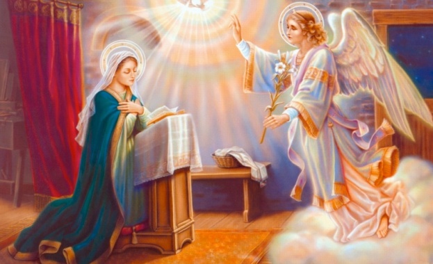Благовещение на Пресвета Богородица и приснодева Мария В днешния ден