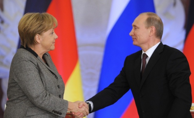 Руският президент Владимир Путин и германският канцлер Ангела Меркел са