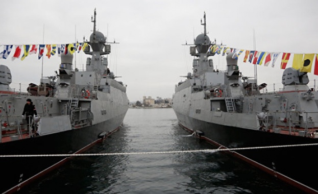 Кораби от ЧФ с ракети „Калибър“ на постоянно дежурство в Средиземно море