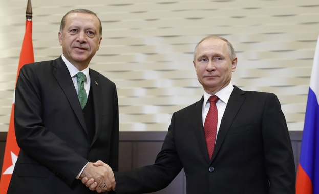 Руският президент Владимир Путин и турския му колега Реджеп Ердоган