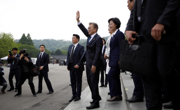 Президентът на Южна Корея Мун Дже ин заяви че няма да