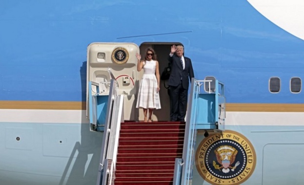 Президентът на Съединените щати Доналд Тръмп започва европейска обиколка Първата