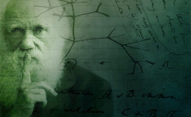 Двуизмерното еволюционно дърво което Чарлз Дарвин рисува в своя бележник