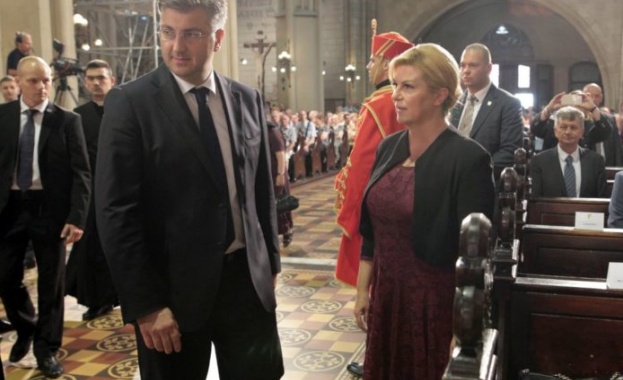 На президента на Хърватия Колинда Грабар Китарович ѝ прилоша по