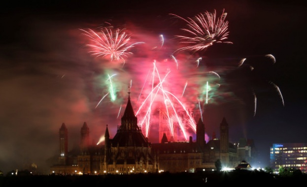 Канада отбеляза вчера 150 ия си рожден ден с тържества в