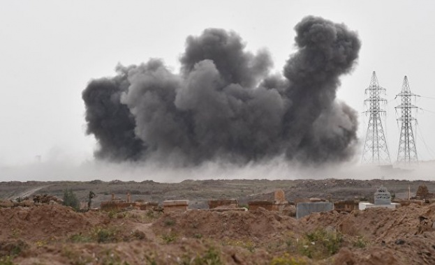 Руски стратегически бомбардировачи Ту 95мс излетели от летище Енгелс са