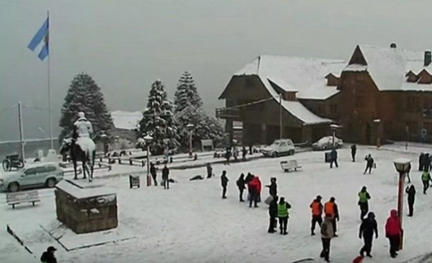 Аржентина е в плен на мразовит фронт от Южния полюс