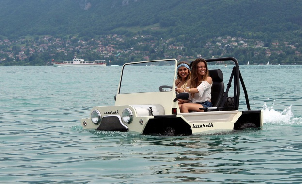 Базиран на Мини автомобил амфибия сътвориха от френското дизайнерско студио