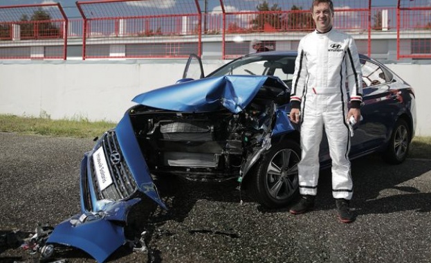 Невероятен краштест реализираха от руското подразделение на Hyundai Компанията проведе