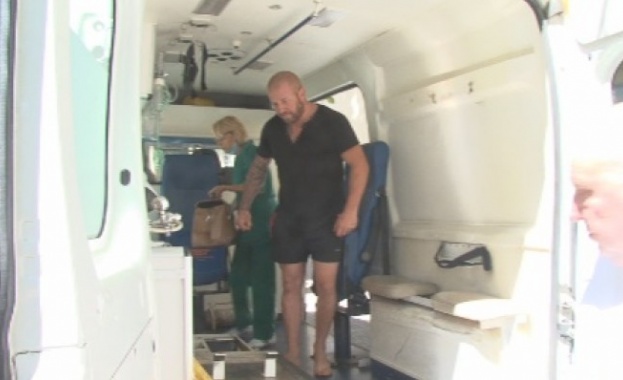 Линейка изведе Динко Вълев от ареста в Първомай малко след