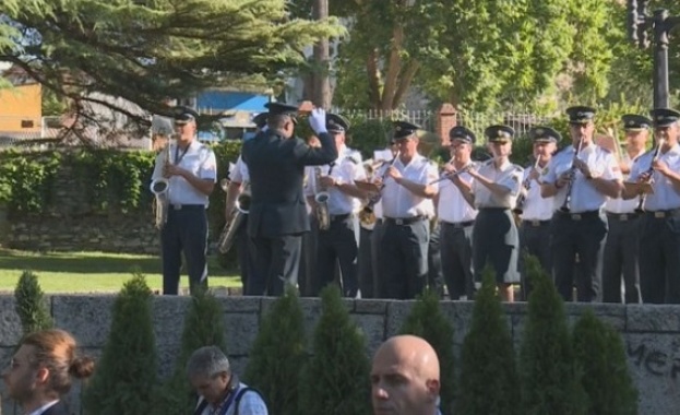 Българският химн за пръв път в историята прозвуча на националния