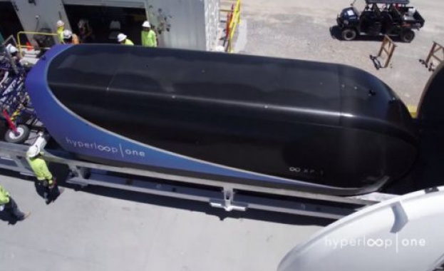 Компанията Hyperloop One извърши поредния етап на тестване и би