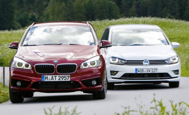 Най-големите германски автопроизводители - Volkswagen AG, Daimler AG, BMW AG