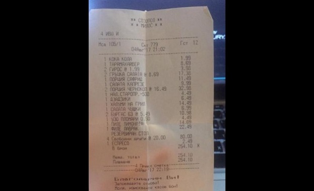 Заведение прибира по 20 лева на останал незает резервиран стол