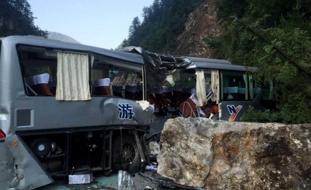 Броят на жертвите от разрушителното земетресение което удари югозападната китайска