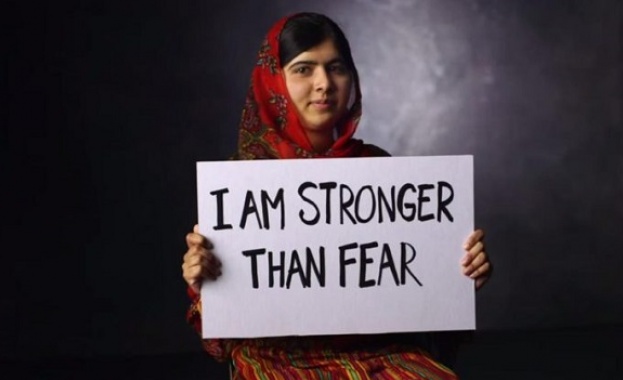 Малала Юсафзаи, Нобелов лауреат от 2014 г., е приета в