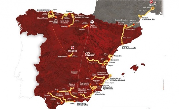 В събота от френския град Ним стартира 72 ата колоездачна