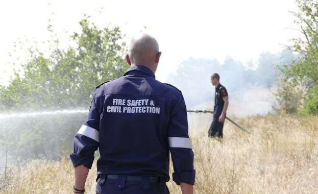 Овладян е пожарът който избухна вчера привечер в покрайнините на