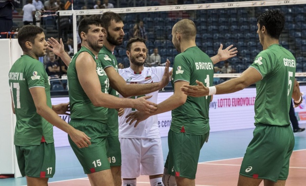 България постигна първа победа на европейското първенство по волейбол Във