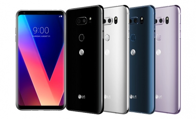 LG Electronics LG вдигна завесата на дългоочаквания LG V30