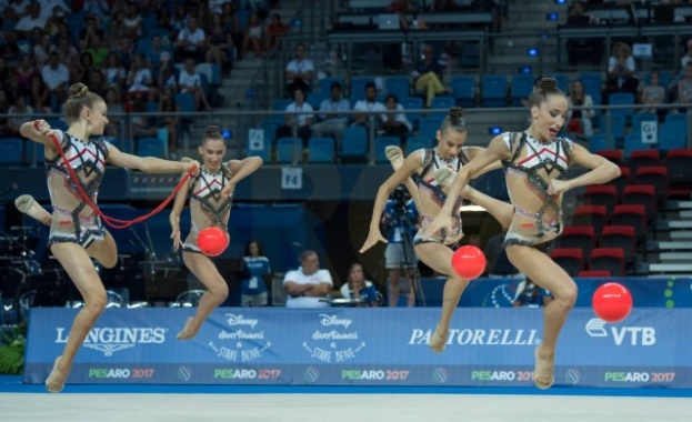 Още един медал завоюва ансамбълът ни по художествена гимнастика на