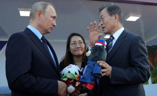 Президентът на Република Корея Мун Че Ин сравни руския държавен