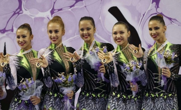 Ансамбълът ни по художествена гимнастика отиде на възстановителен лагер в