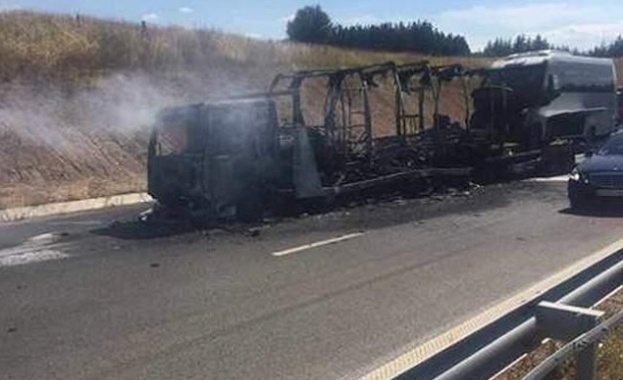 Затворено е движението по АМ Струма в посока София Гаси