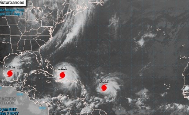 Разрушенията на остров Барбуда причинени от урагана Ирма са дори