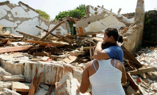 Ново силно земетресение разтърси Мексико Трусът е бил със сила