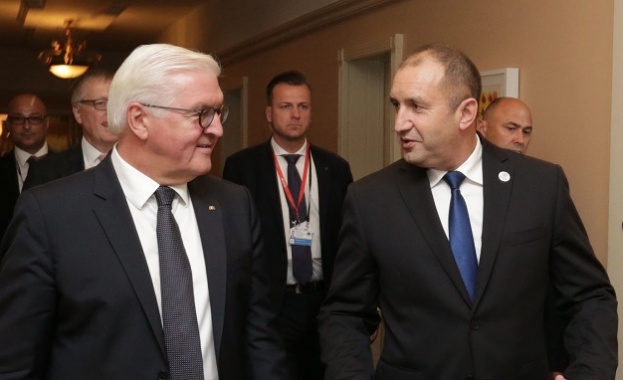 Президентът Румен Радев проведе среща с германския си колега Франк