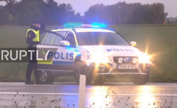Шведската полиция задържа мъж шофирал кола пълна с експлозиви предаде