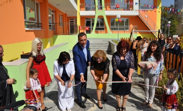 Днес бе официално открит новият корпус на ЦДГ Чайка в