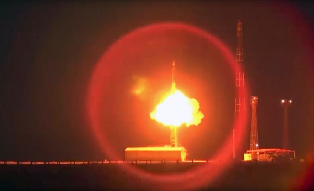 Руското военно министерство публикува кадри от тестово изстрелване на нова