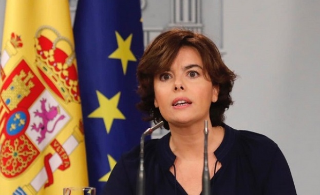 Вицепремиерът на Испания Сорая де Сантамария потвърди че правителството ще