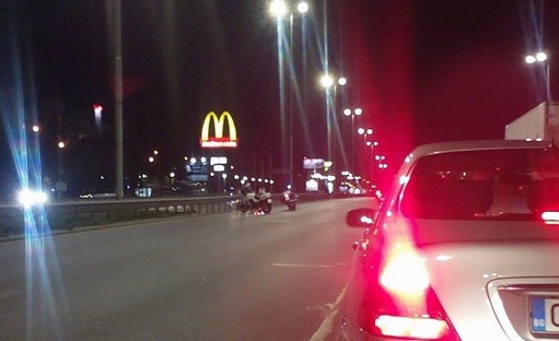 Катастрофа е станала на Цариградско шосе по посока Център Два