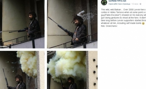 Любопитни кадри се разпространяват в интернет пространството от няколко часа