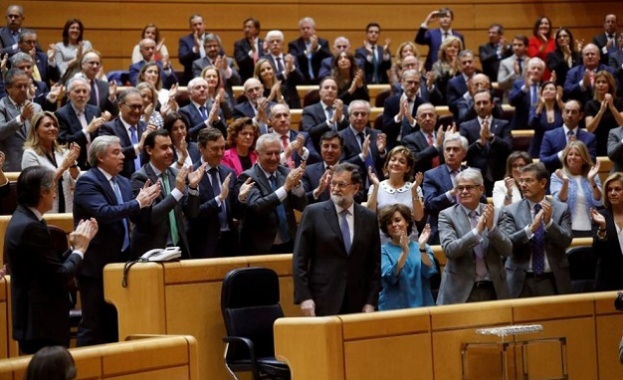 Започна заседанието на испанския Сенат на което ще се реши