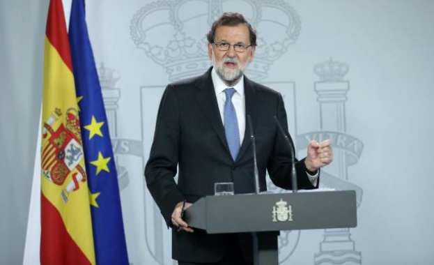 Премиерът на Испания Мариано Рахой обяви първи ответни мерки заради
