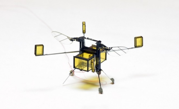 Учени от Харвард разработиха и представиха нова версия на робота пчела
